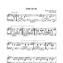 Ноты Joan Osborne - One of us