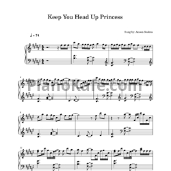 Ноты Anson Seabra - Keep you head up princess