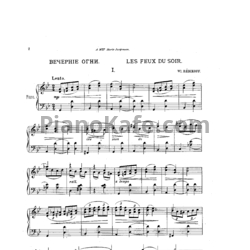 Ноты Владимир Ребиков - Вечерние огни. Сюита для фортепиано - предпросмотр
