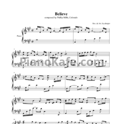 Ноты Phillip Mills - Believe
