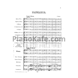 Ноты Ференц Лист - Фантазия на темы из "Афинских развалин" Л. Бетховена (Партитура) - предпросмотр