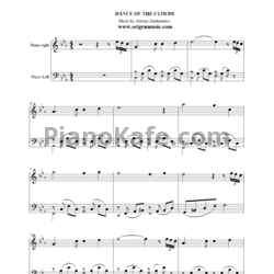 Ноты Origen - Dance of the clouds - предпросмотр