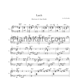 Ноты Disclosure  feat. Sam Smith - Latch - предпросмотр