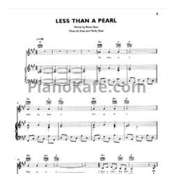 Ноты Enya - Less than a pearl - предпросмотр