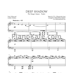Ноты T.T.L. - Deep shadow