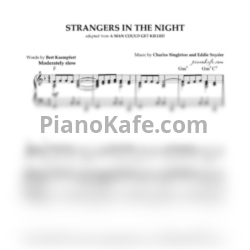 Ноты Frank Sinatra - Strangers in the night - предпросмотр