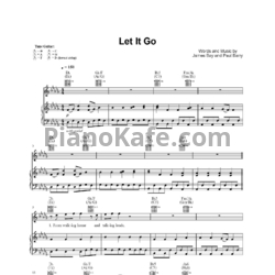 Ноты James Bay - Let it go