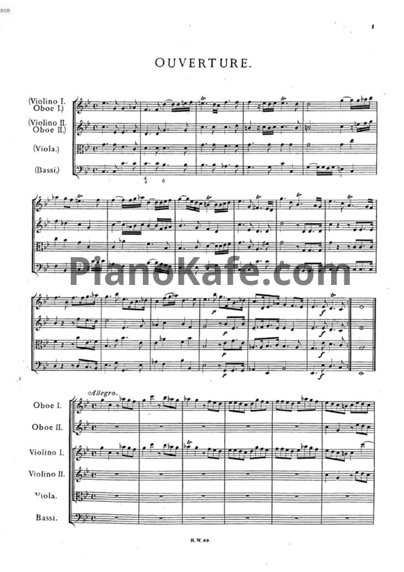 Ноты Георг Гендель - Опера "Тамерлан" (HWV 18) - PianoKafe.com