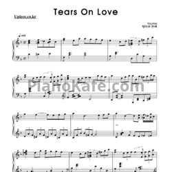 Ноты Yiruma - Tears on love - предпросмотр