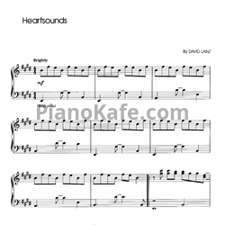 Ноты David Lanz - Heartsounds - предпросмотр