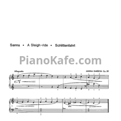 Ноты Янина Гарсиа - Зимние игры (Op. 25)