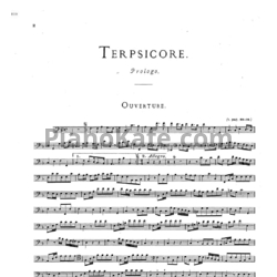 Ноты Георг Гендель - Балет "Терпсихора" (HWV 8b) - предпросмотр