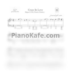 Ноты Miguel - Crazy in love (Fifty shades darker trailer version)