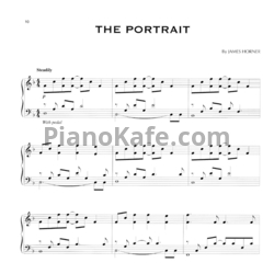 Ноты James Horner - The portrait - предпросмотр