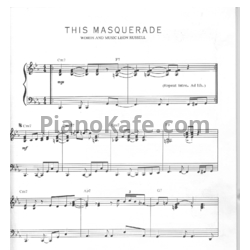 Ноты Leon Russell - This masquerade