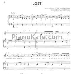 Ноты Michael Buble - Lost - предпросмотр
