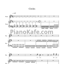 Ноты Pierce The Veil - Circles - предпросмотр