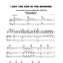 Ноты Irving Berlin - I got the sun in the morning - предпросмотр