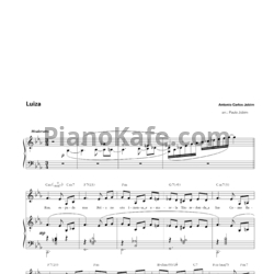 Ноты Antonio Carlos Jobim - Luiza - предпросмотр