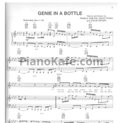 Ноты Christina Aguilera - Christina Aguilera (Книга нот) - предпросмотр