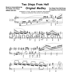 Ноты Two Steps From Hell - Virtuosic piano medley - предпросмотр