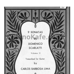 Ноты Д. Скарлатти - 9 сонат (Сборник) - предпросмотр