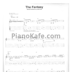 Ноты 30 Seconds To Mars - The Fantasy - предпросмотр