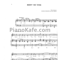 Ноты George Gershwin - Bidin' my time - предпросмотр