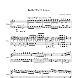 Ноты Konstantin Kokourov - In the witch house - предпросмотр