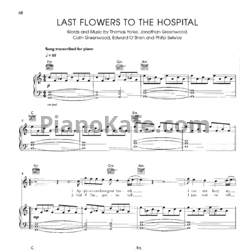 Ноты Radiohead - Last flowers to the hospital - предпросмотр