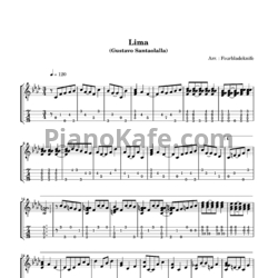 Ноты Gustavo Santaolalla - Lima