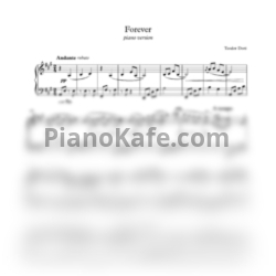 Ноты Teodor Doré - Forever (Piano version) - предпросмотр