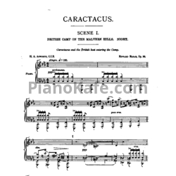 Ноты Эдуард Элгар - Кантата "Caractacus" (Op. 35) - предпросмотр