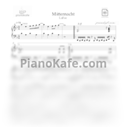 Ноты LaFee - Mitternacht - предпросмотр