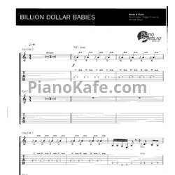 Ноты Alice Cooper - The Best of (Книга нот)