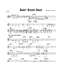 Ноты Joni Mitchell - Sweet sucker dance - предпросмотр