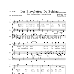 Ноты Engelbert Humperdinck - Les Bicyclettes De Belsize