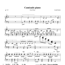 Ноты Panic! At The Disco - Camisado - предпросмотр