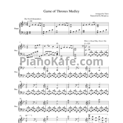 Ноты Ramin Djawadi - 10 основных тем - предпросмотр