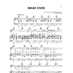 Ноты Christina Aguilera - Make over - предпросмотр