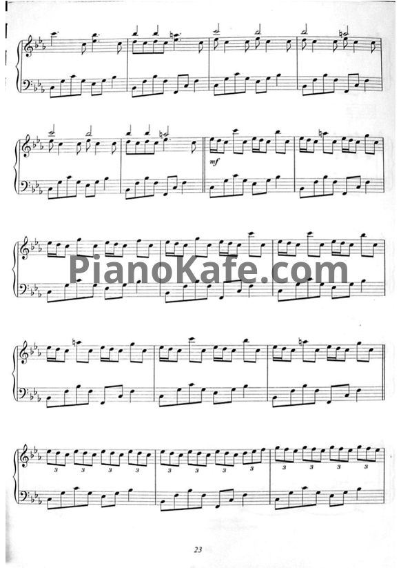 Ноты Ludovico Einaudi - Ora - PianoKafe.com