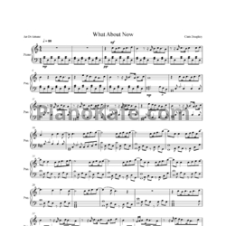 Ноты Daughtry - What about now - предпросмотр