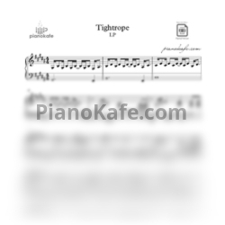 Ноты LP - Tightrope (Аккомпанемент) - предпросмотр