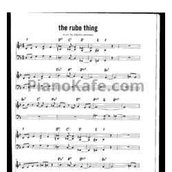 Ноты Esbjörn Svensson Trio - The rube thing - предпросмотр