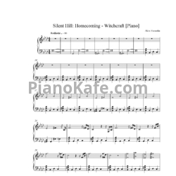 Ноты Akira Yamaoka - Witchcraft - предпросмотр