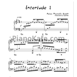 Ноты Aziza Mustafa Zadeh - Interlude 1 - предпросмотр