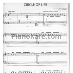 Ноты Hans Zimmer - The lion king (Книга нот) - предпросмотр