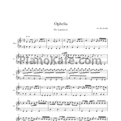 Ноты The Lumineers - Ophelia