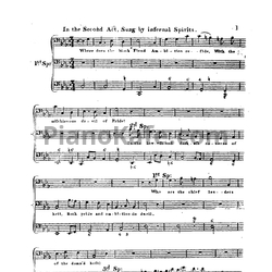 Ноты Генри Пёрселл - Опера "Буря" (Z 631) - предпросмотр