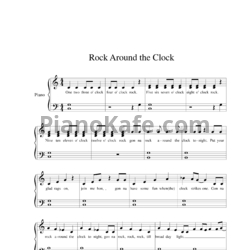 Ноты Bill Haley & His Comets - Rock around the clock - предпросмотр